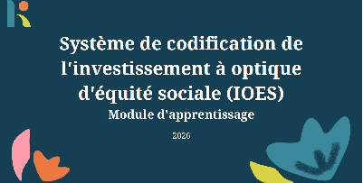 Module d’apprentissage du système de codification de l’IOES