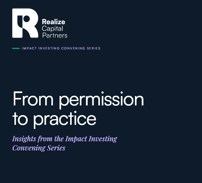 Report: From permission to practice